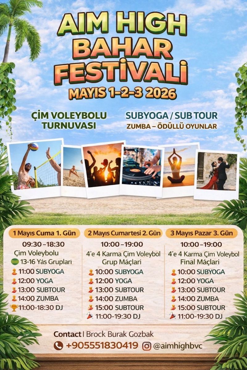 Çeşme'de Spor Festivali Başlıyor