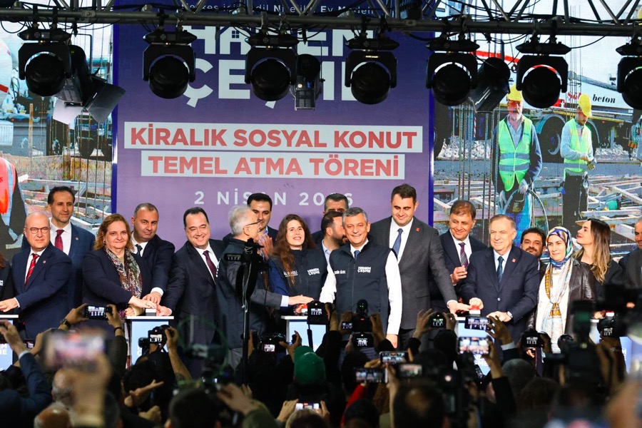 Türkiye’nin ilk kiralık sosyal konut projesi Hanem Çeşme’nin temeli atıldı   